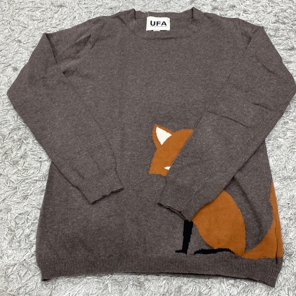 Women's UFA Sweater with Bambi Picture (Small) - Picture 1 of 6